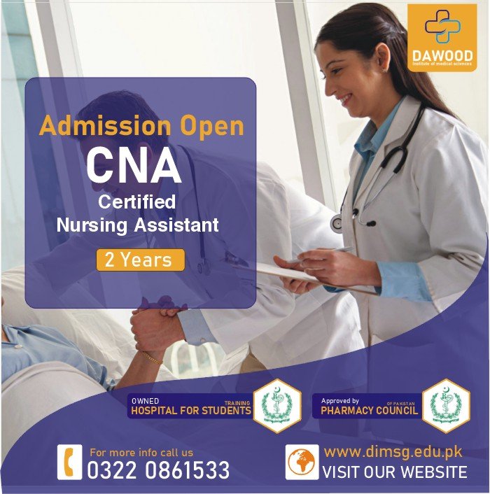 Diploma in certified nursing assistant in gujranwala
