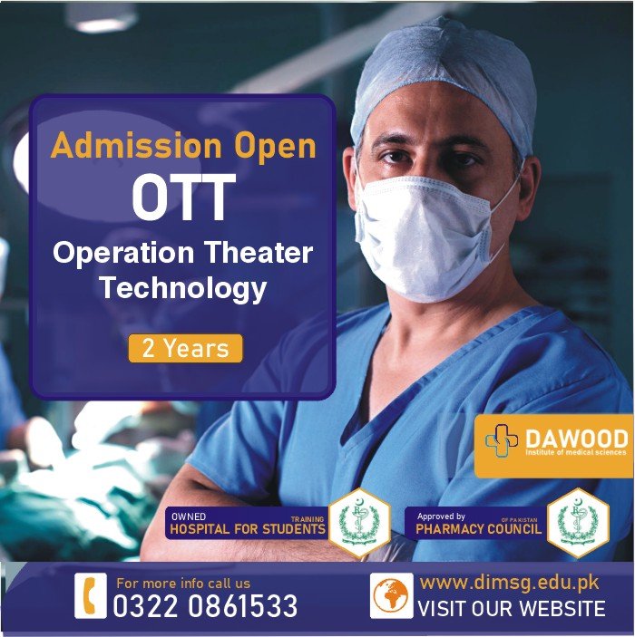 Diploma in Operation Theater Technology